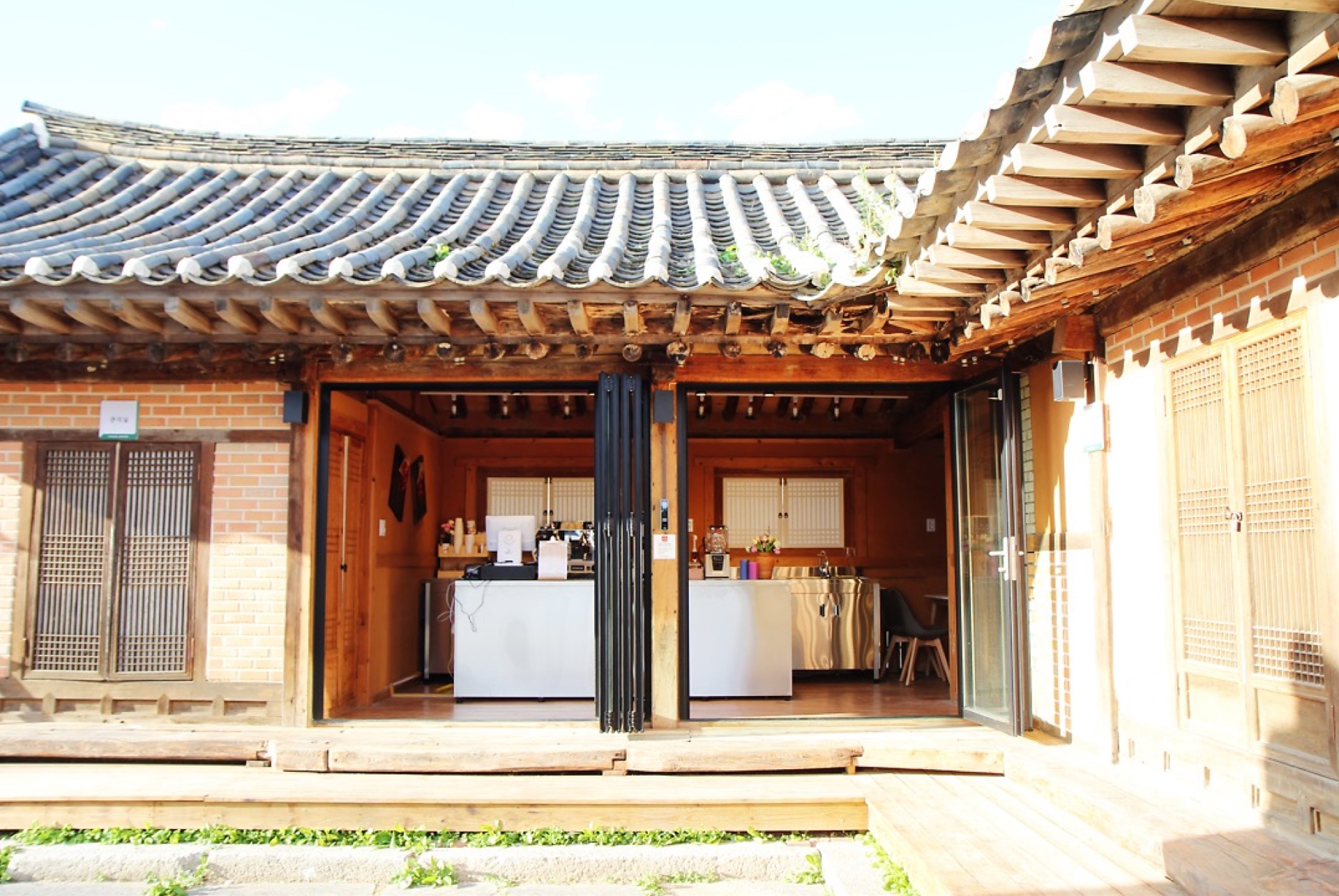 한옥 카페 주방